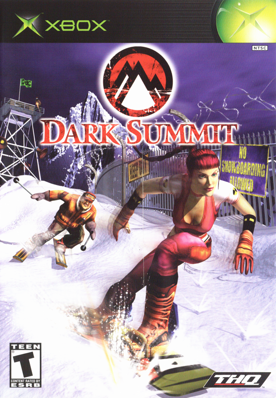 Dark Summit box art for Xbox